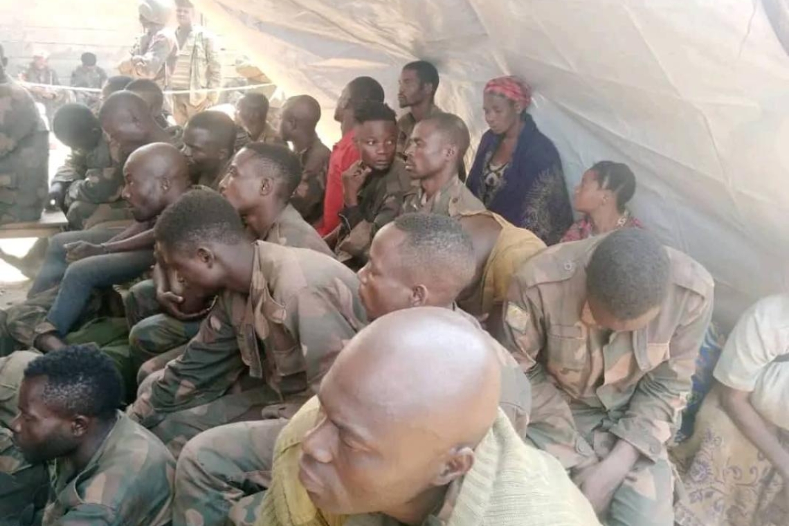 Guerre du M23 : 25 soldats FARDC condamnés à la peine de mort pour &quot;fuite devant l'ennemi&quot;