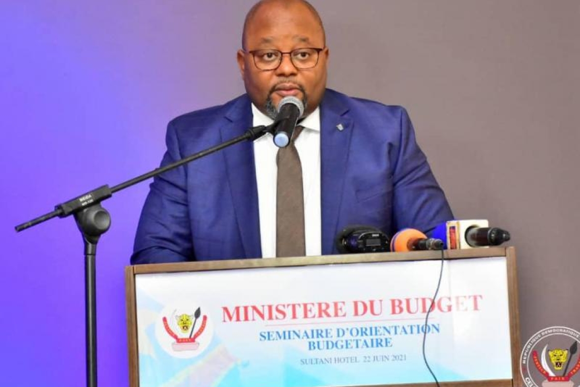 Aimé Boji ministre d'Etat chargé du budget