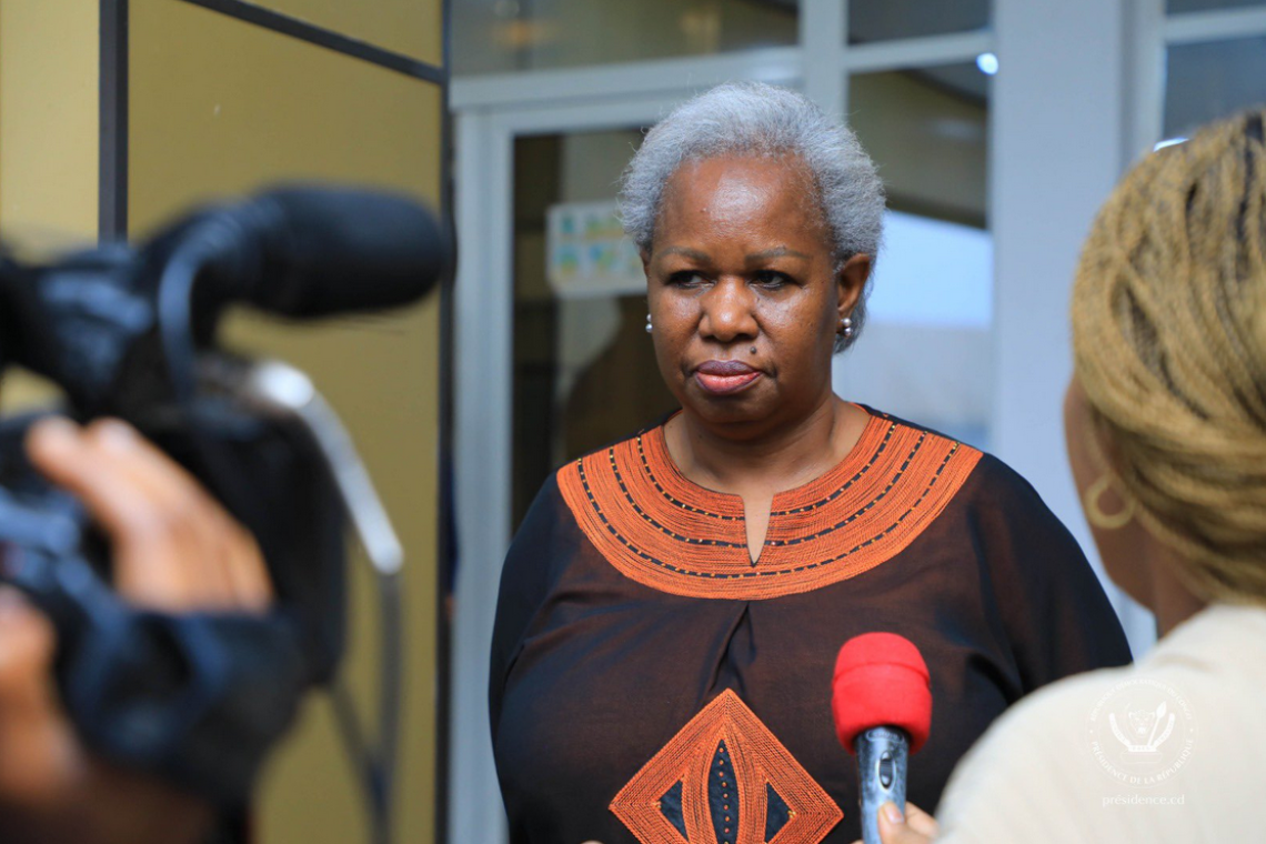 Depuis Goma Bintou Keita s'active pour la désescalade et le retrait du M23.