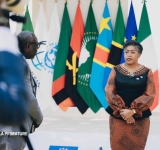 En séjour à Rome, la Première Ministre Judith Suminwa honore la mémoire du Pape François et celle du premier diplomate du Royaume Kongo