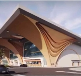 Safrimex réhabilite de la chaussée à l’entrée de l’aéroport de Kananga