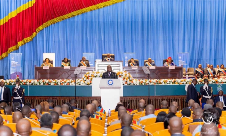 Discours sur l'état de la nation : Félix Tshisekedi déshabille Daniel Bumba en public mais renvoie AFC/M23 au désarmement et au cantonnement