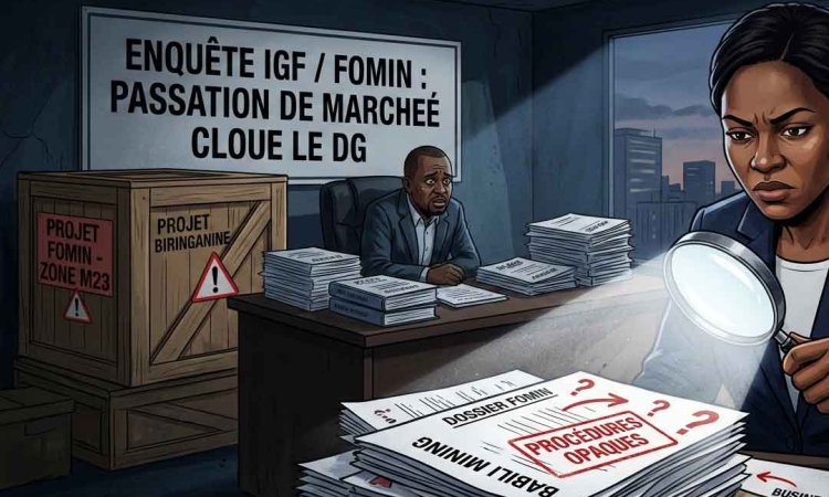 Enquête de l'IGF et du Parquet financier au Fomin sur demande de la Première Ministre