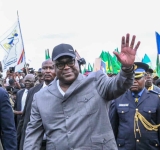 Le Président Félix Tshisekedi accueilli en souverain à Kikwit